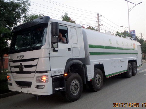 重汽豪沃 25噸消防車