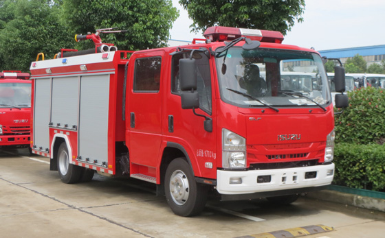 湖北江南五十鈴3噸泡沫消防車導購指南